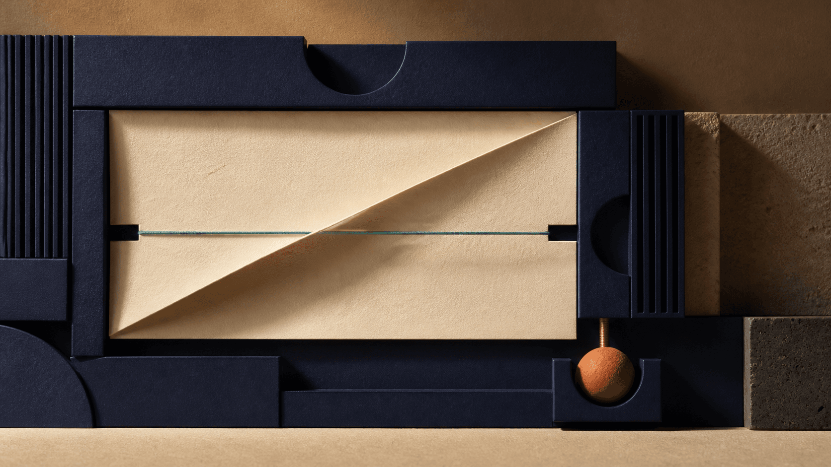 Editorial artwork for Building Calm Financial Systems
